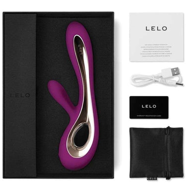 Lelo Soraya 2 Vibratore di Lusso con Stimolazione Doppia e Silicone Morbido